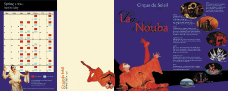Cirque Du Soleil Brochure Outside